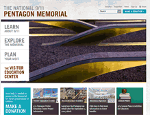 Tablet Screenshot of pentagonmemorial.org